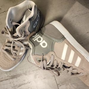 Adidas women tall sneakers 7.5